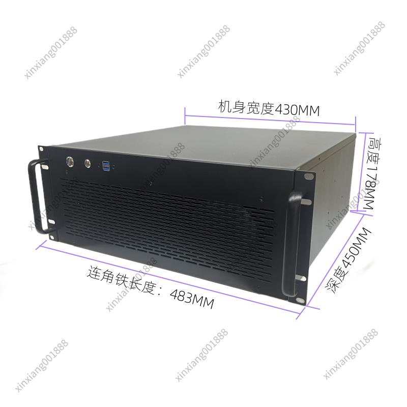 8 Gpu 4U Server Chassis - Voor 4U serverchassis 3.0U ATX voeding