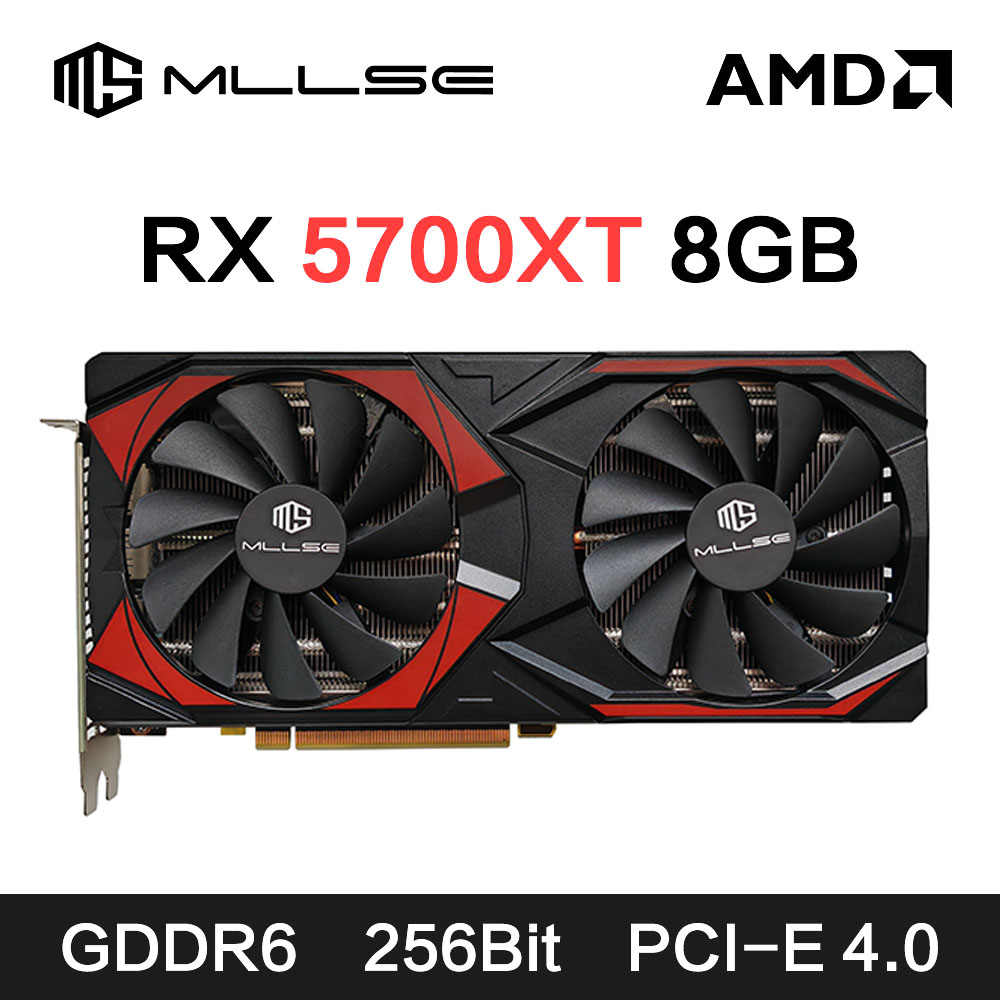 Rx 5700 Xt 8Gb Video Card - MLLSE AMD RX5700 XT 8GB Grafische