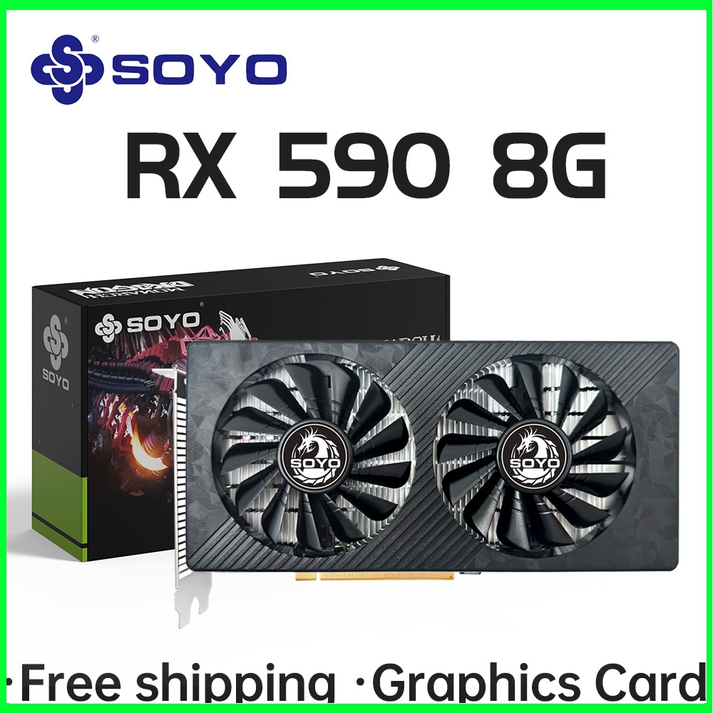 SOYO AMD RX 590 8GB Placa De V - Rtx 3070 8Gb Graphics Card recensie en prijs