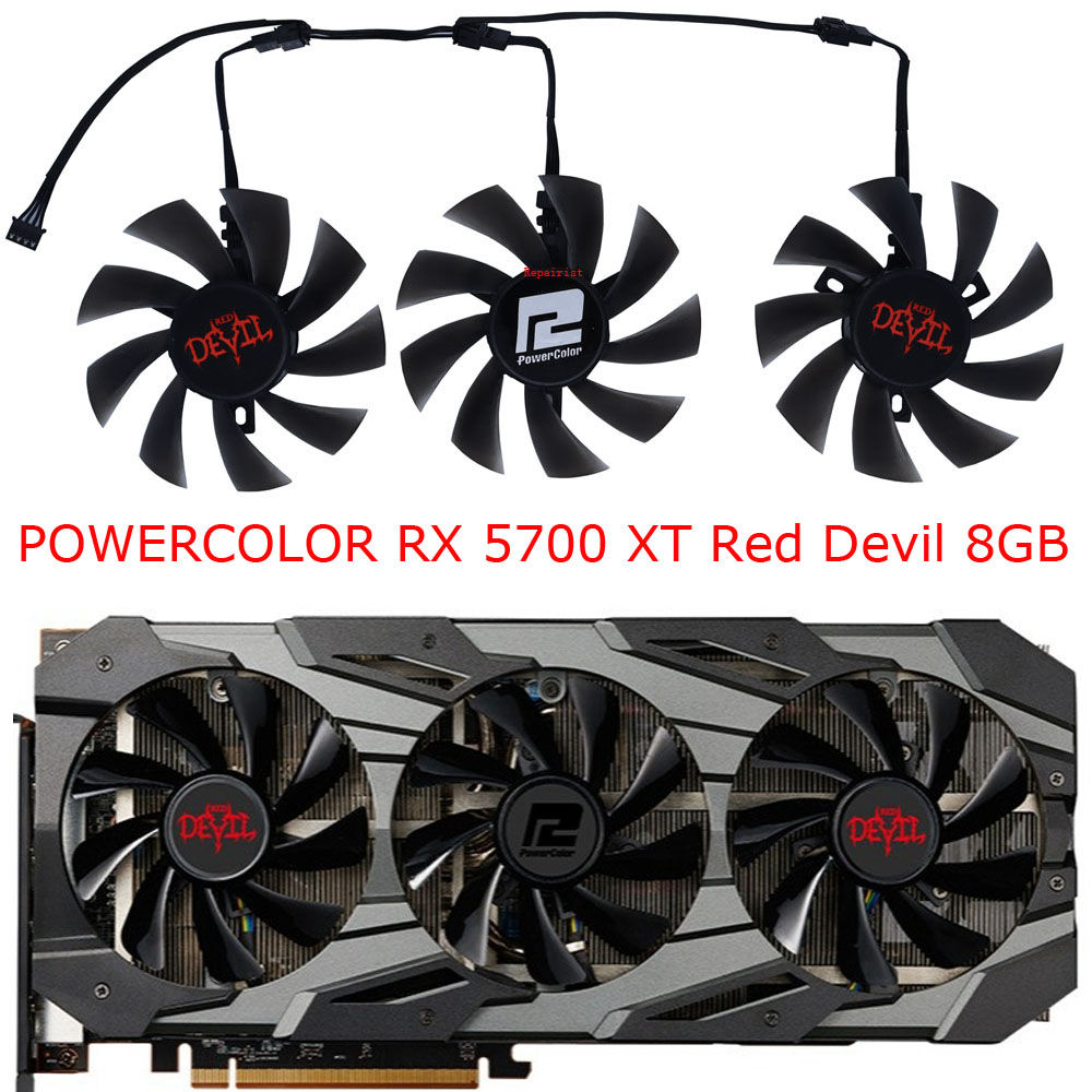 3 stks/set, DIY T129215BU, Gra - Rx 5700 Xt 8Gb Video Card recensie en prijs