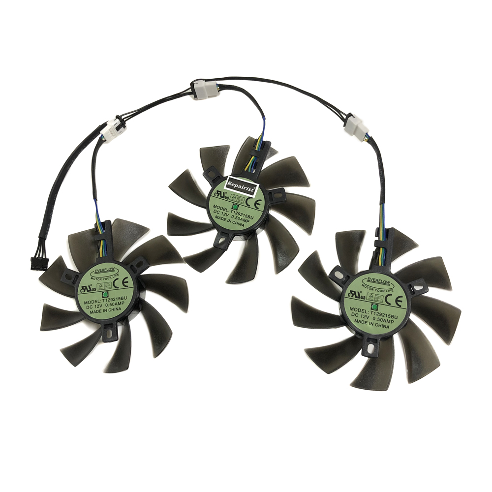 3 stks/set, DIY T129215BU, Gra - Rx 5700 Xt 8Gb Video Card recensie en prijs