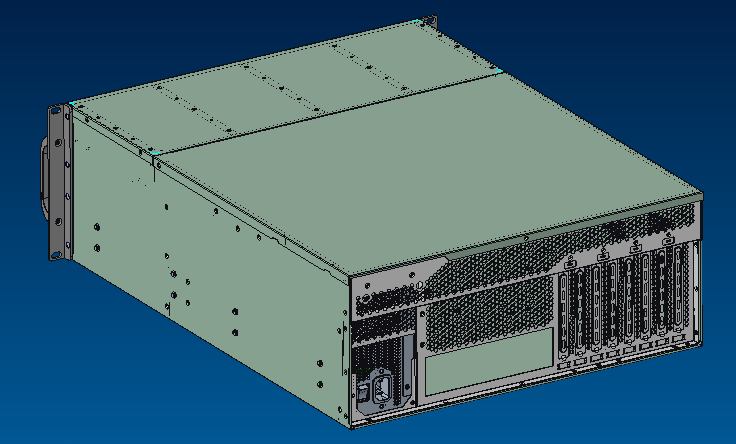 Rack 4U 4 bays Hotswap Serverb - 8 Gpu 4U Server Chassis recensie en prijs